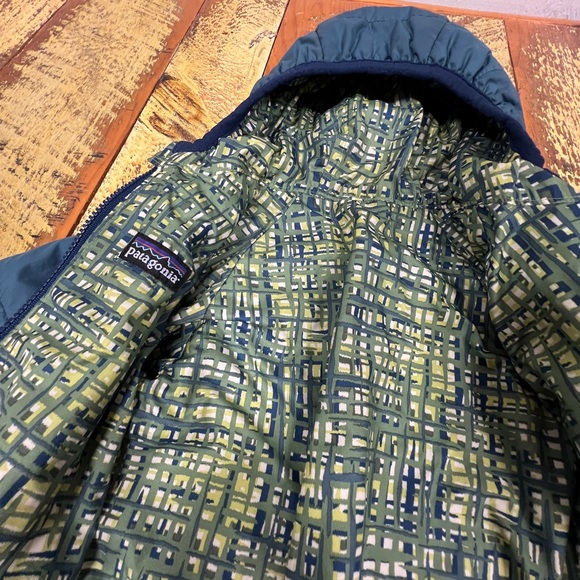 Patagonia baby reversible fall jacket coat and tribal patterned fleece - Picture 5 of 12
